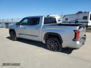 2024 Toyota Tundra 4WD Platinum with VIN 5TFNA5DB5RX152811, listed as a Copart auction lot 46253425 with 22,776 mi miles and Salvage Title. Bid and sale history available at carsss.com. Image 2.