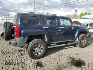 2008 Hummer H3 SUV Alpha with VIN 5GTEN13L088111401, listed as a Copart auction lot 43945055 with 71,244 mi miles and Salvage Title. Bid and sale history available at carsss.com. Image 3.