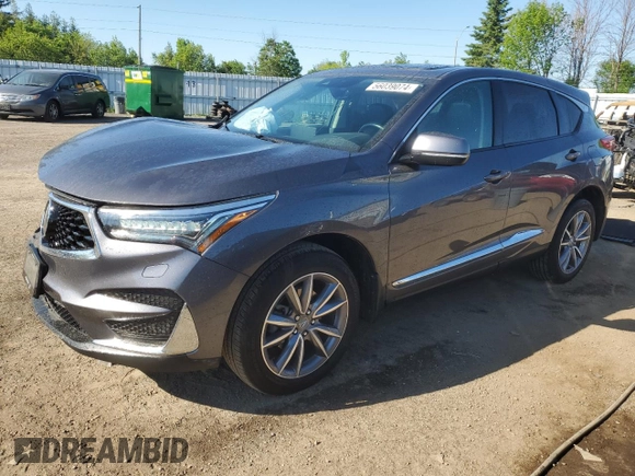 2021 Acura RDX w/Advance Package with VIN 5J8TC2H7XML803258, listed as a Copart auction lot 56039074 with 47,111 mi miles and Salvage Title. Bid and sale history available at carsss.com. Image 1.