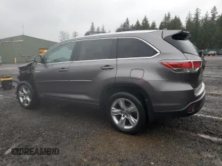 2016 Toyota Highlander Hybrid Limited with VIN 5TDDCRFHXGS020659, listed as a Copart auction lot 43476695 with 92,967 mi miles and Salvage Title. Bid and sale history available at carsss.com. Image 2.