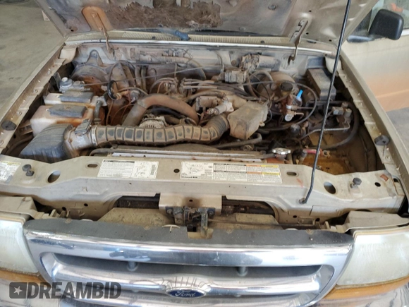 2000 Ford Ranger XL with VIN 1FTYR14V6YPB50394, listed as a Copart auction lot 52867215 with 220,325 mi miles and Clean Title. Bid and sale history available at DreamBid. Image 11.