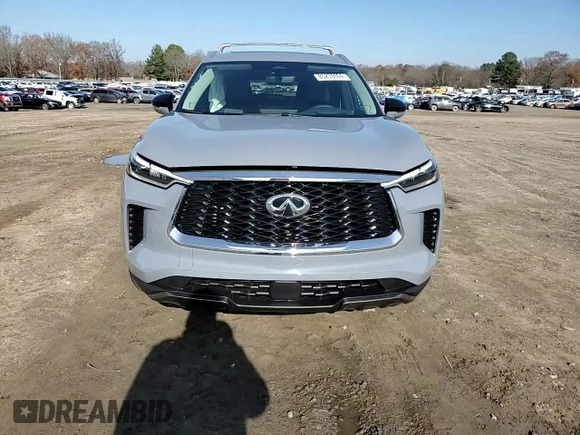 2025 Infiniti QX60 Sensory with VIN 5N1AL1GS2SC338845, listed as a Copart auction lot 85276094 with 361 mi miles and Salvage Title. Bid and sale history available at DreamBid. Image 12.