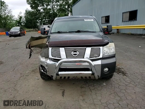 2007 Nissan Titan SE with VIN 1N6AA07B87N201924, listed as a Copart auction lot 60361425 with 167,659 mi miles and Salvage title. Bid and sale history available at DreamBid. Image 13.