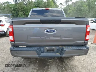 2022 Ford F-150 XL with VIN 1FTEW1EP7NFA44775, listed as a Copart auction lot 55043865 with 60,982 mi miles and Salvage Title. Bid and sale history available at DreamBid. Image 6.