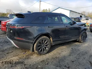 2018 Land Rover Range Rover Velar R-Dynamic HSE with VIN SALYM2RNXJA745649, listed as a Copart auction lot 53237134 with 92,357 mi miles and Salvage Title. Bid and sale history available at carsss.com. Image 3.