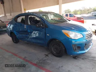 2018 Mitsubishi Mirage ES with VIN ML32F3FJ8JHF07021, listed as a IAAI auction lot 42372723 with 79,223 mi miles and . Bid and sale history available at DreamBid. Image 1.
