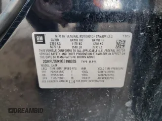 2016 GMC Terrain SLE with VIN 2GKFLTEK8G6190035, listed as a Copart auction lot 45466985 with 125,549 mi miles and Salvage Title. Bid and sale history available at carsss.com. Image 13.