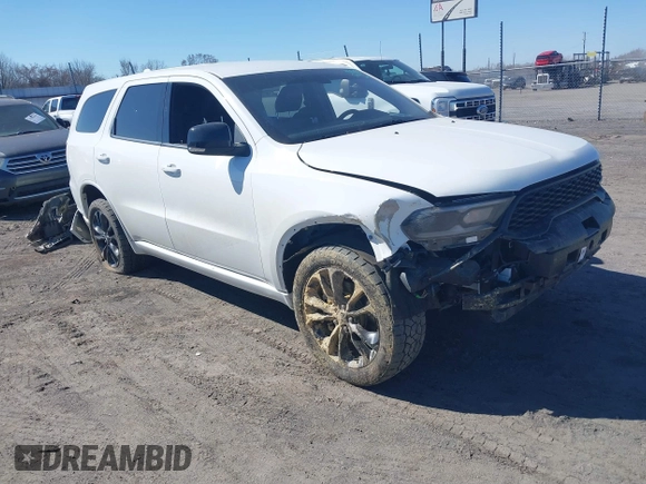 2021 Dodge Durango GT z VIN 1C4RDJDG2MC694669, wystawiony jako IAAI lot #41638513 z przebiegiem 80 860 mil mil oraz . Historia ofert i sprzedaży dostępna na DreamBid. Obrazek 1.