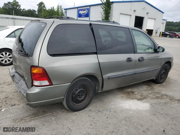 2002 Ford Windstar Wagon LX w/930A with VIN 2FMZA51472BB03884, listed as a Copart auction lot 71929264 with 0 mi miles and Salvage Title. Bid and sale history available at carsss.com. Image 3.