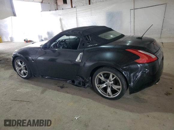 2012 Nissan 370Z Touring with VIN JN1AZ4FH3CM370793, listed as a Copart auction lot 50504565 with 0 mi miles and Salvage Title. Bid and sale history available at carsss.com. Image 2.