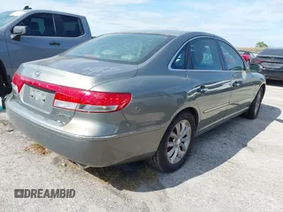 2007 Hyundai Azera SE with VIN KMHFC46F07A156589, listed as a IAAI auction lot 40896753 with 0 mi miles. Bid and sale history available at carsss.com. Image 4.