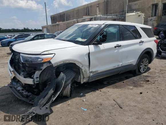 2020 Ford Explorer with VIN 1FMSK8BH1LGB83792, listed as a Copart auction lot 67385294 with 187,590 mi miles and Salvage Title. Bid and sale history available at carsss.com. Image 1.