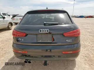 2018 Audi Q3 Premium with VIN WA1ECCFS7JR008837, listed as a Copart auction lot 56244185 with 90,846 mi miles and Salvage title. Bid and sale history available at DreamBid. Image 6.