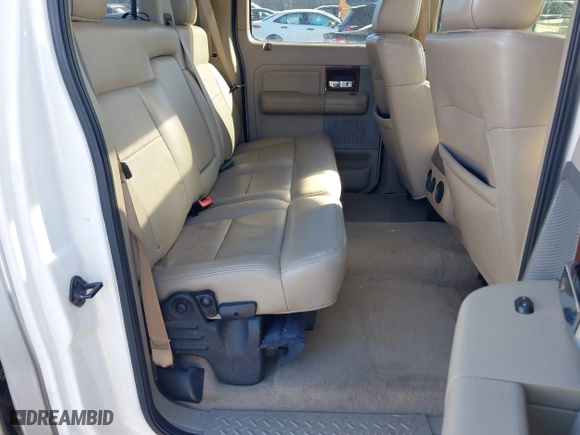 2007 Ford F-150 XLT with VIN 1FTPW12V17FB29125, listed as a IAAI auction lot 41413276 with 163,343 mi miles. Bid and sale history available at carsss.com. Image 8.