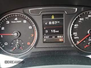 2016 Audi Q3 Premium Plus with VIN WA1EFCFS7GR015867, listed as a Copart auction lot 52508843 with 91,827 mi miles. Bid and sale history available at carsss.com. Image 9.