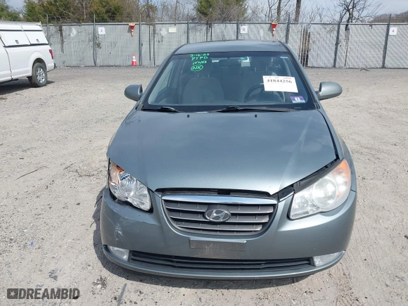 2009 Hyundai Elantra GLS with VIN KMHDU46D79U825123, listed as a IAAI auction lot 41844256 with 1 mi miles. Bid and sale history available at carsss.com. Image 11.
