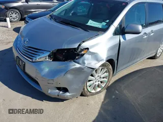 2011 Toyota Sienna XLE AAS with VIN 5TDYK3DC6BS147636, listed as a IAAI auction lot 41759192 with 182,966 mi miles and . Bid and sale history available at DreamBid. Image 6.