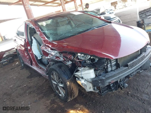 2014 Hyundai Elantra Limited with VIN 5NPDH4AE4EH532678, listed as a IAAI auction lot 41633750 with 180,683 mi miles. Bid and sale history available at carsss.com. Image 1.
