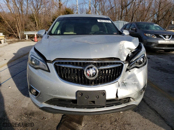 2019 Buick Envision Preferred with VIN LRBFXBSA5KD017667, listed as a Copart auction lot 86717214 with 86,577 mi miles and Salvage Title. Bid and sale history available at carsss.com. Image 5.