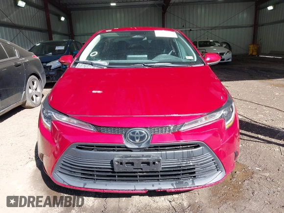 2023 Toyota Corolla LE with VIN 5YFB4MDE6PP076400, listed as a IAAI auction lot 42045159 with 27,190 mi miles. Bid and sale history available at carsss.com. Image 12.