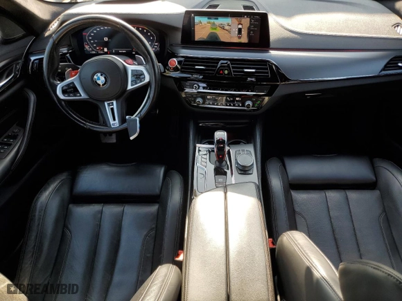 2020 BMW M5 Competition with VIN WBSJF0C08LCD26044, listed as a Copart auction lot 80940604 with 71,365 mi miles and Salvage Title. Bid and sale history available at carsss.com. Image 8.