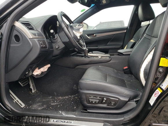2016 Lexus GS 350 with VIN JTHCZ1BL7GA001603, listed as a Copart auction lot 42006154 with 0 mi miles and Salvage Title. Bid and sale history available at carsss.com. Image 7.