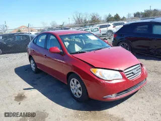 2009 Hyundai Elantra GLS PZEV with VIN KMHDU46D89U673689, listed as a IAAI auction lot 41855923 with 134,853 mi miles. Bid and sale history available at carsss.com. Image 1.