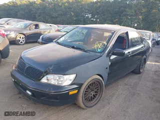 2003 Mitsubishi Lancer ES with VIN JA3AJ26EX3U015276, listed as a IAAI auction lot 37806582 with 181,069 mi miles. Bid and sale history available at carsss.com. Image 2.