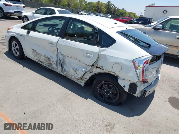 2015 Toyota Prius Four with VIN JTDKN3DU9F0475163, listed as a IAAI auction lot 42630828 with 158,095 mi miles and . Bid and sale history available at DreamBid. Image 3.
