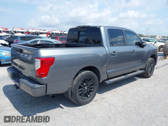 2018 Nissan Titan SV with VIN 1N6AA1E6XJN525640, listed as a IAAI auction lot 42139103 with 88,338 mi miles and . Bid and sale history available at DreamBid. Image 4.