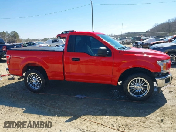 2019 Ford F-150 XL with VIN 1FTMF1CB6KKC92330, listed as a IAAI auction lot 41689485 with 108,653 mi miles. Bid and sale history available at carsss.com. Image 14.