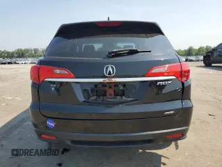 2015 Acura RDX with VIN 5J8TB4H36FL007492, listed as a Copart auction lot 60216875 with 102,437 mi miles and Salvage title. Bid and sale history available at DreamBid. Image 6.