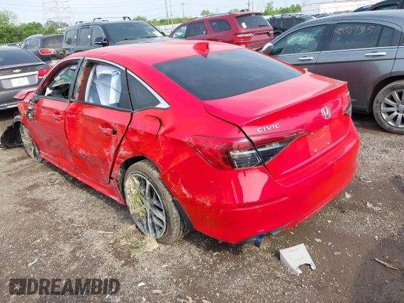 2023 Honda Civic Touring z VIN 2HGFE1F90PH309059, wystawiony jako IAAI lot #42146353 z przebiegiem Nie podano mil oraz . Historia ofert i sprzedaży dostępna na DreamBid. Obrazek 3.