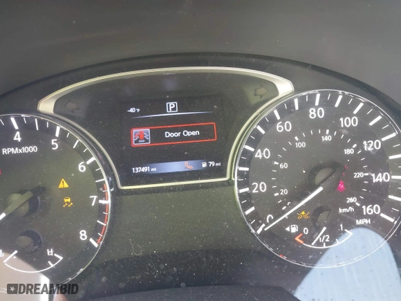 2017 Nissan Altima 2.5 SR with VIN 1N4AL3AP2HC258805, listed as a IAAI auction lot 41576085 with 137,491 mi miles. Bid and sale history available at carsss.com. Image 16.