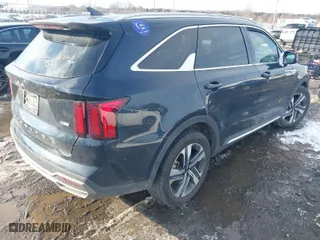 2022 Kia Sorento Hybrid EX with VIN KNDRHDLG7N5098664, listed as a IAAI auction lot 41240606 with 68,985 mi miles. Bid and sale history available at carsss.com. Image 4.