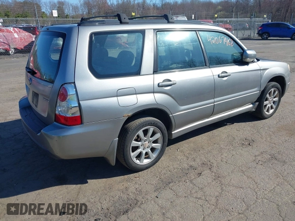 2007 Subaru Forester X w/Premium Pkg with VIN JF1SG65697H743892, listed as a IAAI auction lot 42067468 with 168,133 mi miles. Bid and sale history available at carsss.com. Image 4.