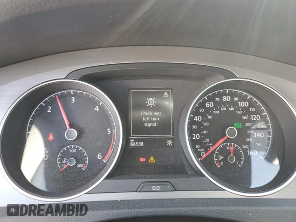 2015 Volkswagen Golf SportWagen TDI SE with VIN 3VWCA7AU2FM507120, listed as a Copart auction lot 73509374 with 68,538 mi miles and Salvage Title. Bid and sale history available at carsss.com. Image 9.