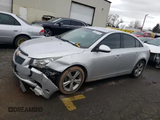 2012 Chevrolet Cruze 2LT with VIN 1G1PG5SC5C7102882, listed as a Copart auction lot 45591115 with 143,497 mi miles and Salvage Title. Bid and sale history available at DreamBid. Image 1.