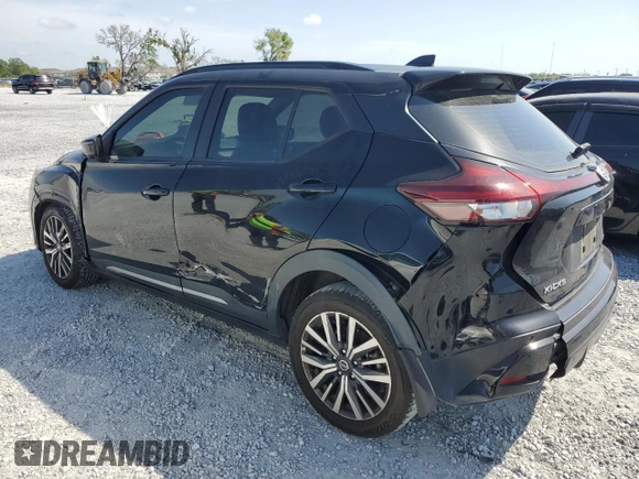 2021 Nissan Kicks SR with VIN 3N1CP5DV3ML476346, listed as a Copart auction lot 51370585 with 122,428 mi miles and Salvage Title. Bid and sale history available at carsss.com. Image 2.