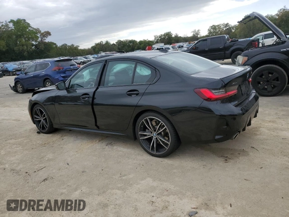 2024 BMW 3 Series 330i xDrive with VIN 3MW89FF01R8E65387, listed as a Copart auction lot 50001195 with 19,478 mi miles and Clean Title. Bid and sale history available at carsss.com. Image 2.