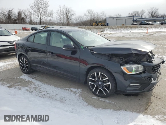 2018 Volvo S60 Dynamic with VIN YV140MTL9J2461910, listed as a Copart auction lot 45657145 with 135,581 mi miles and Salvage Title. Bid and sale history available at carsss.com. Image 4.