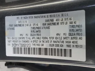 2016 Mazda 3 i Sport with VIN 3MZBM1K73GM281213, listed as a Copart auction lot 49152465 with 94,492 mi miles and Salvage Title. Bid and sale history available at DreamBid. Image 12.