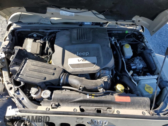 2017 Jeep Wrangler Unlimited Sahara with VIN 1C4BJWEG3HL755409, listed as a Copart auction lot 76268524 with 0 mi miles and Salvage Title. Bid and sale history available at carsss.com. Image 12.