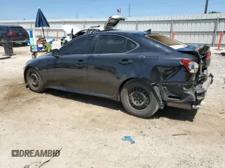 2006 Lexus IS 250 with VIN JTHBK262665022280, listed as a Copart auction lot 54563265 with 196,580 mi miles and Salvage Title. Bid and sale history available at DreamBid. Image 2.