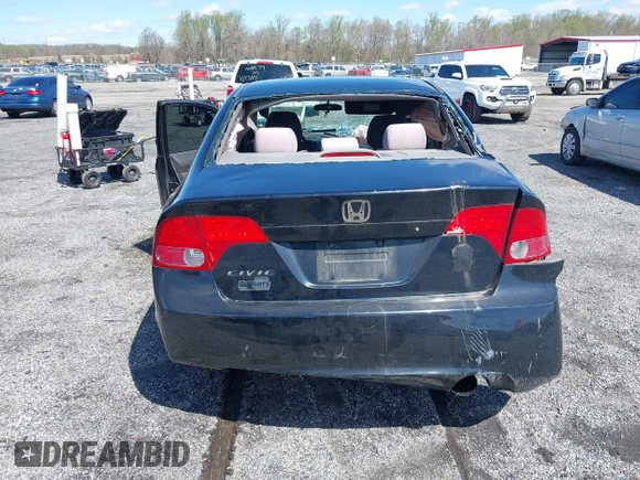 2007 Honda Civic Sdn LX with VIN 1HGFA16577L134935, listed as a IAAI auction lot 41975087 with 255,338 mi miles. Bid and sale history available at carsss.com. Image 17.