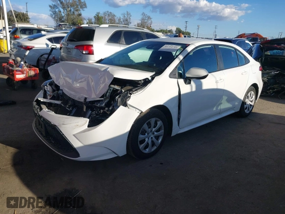 2022 Toyota Corolla LE with VIN 5YFEPMAE3NP276964, listed as a IAAI auction lot 41714701 with 63,597 mi miles. Bid and sale history available at carsss.com. Image 17.