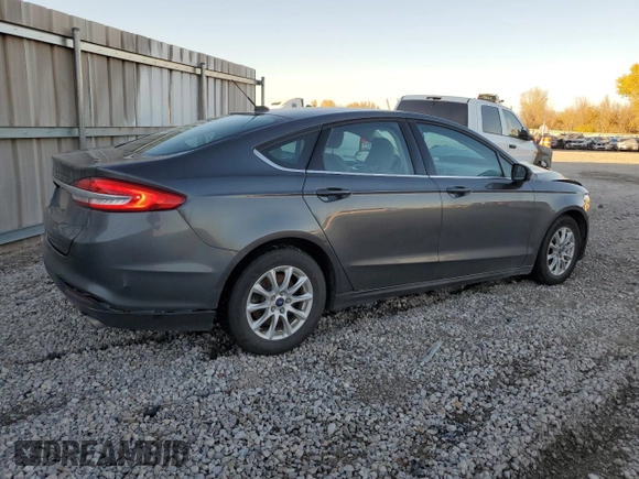2018 Ford Fusion S with VIN 3FA6P0G7XJR203851, listed as a Copart auction lot 80708274 with 112,458 mi miles and Salvage Title. Bid and sale history available at carsss.com. Image 3.