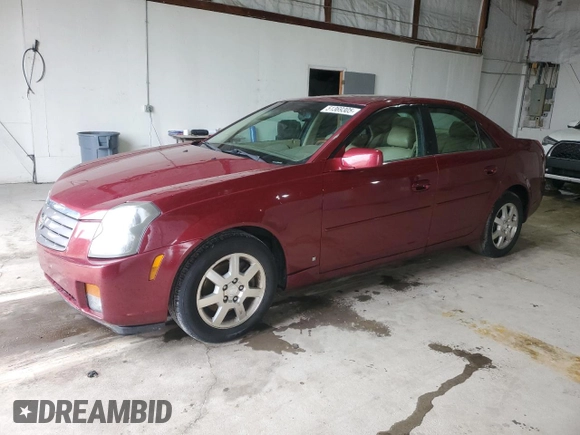 2006 Cadillac CTS with VIN 1G6DP577060121958, listed as a Copart auction lot 51369305 with 152,794 mi miles and Salvage Title. Bid and sale history available at carsss.com. Image 1.
