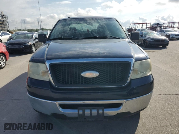 2007 Ford F-150 XLT with VIN 1FTRW12W17KB14777, listed as a Copart auction lot 56724275 with 187,114 mi miles and Salvage title. Bid and sale history available at DreamBid. Image 5.