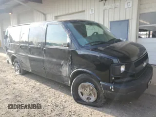 2008 Chevrolet Express Cargo with VIN 1GCFG15X781173411, listed as a Copart auction lot 84648134 with 56,662 mi miles and Salvage title. Bid and sale history available at DreamBid. Image 4.